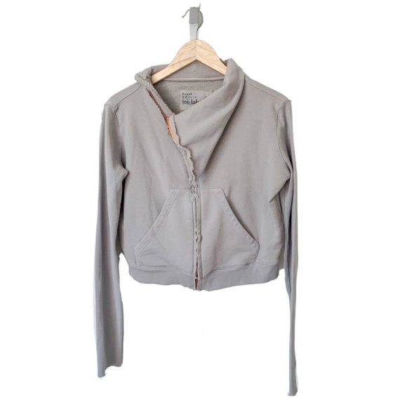 Frank & Eileen Jackets & Blazers - Frank & Eileen Tee Lab Asymmetric Zip Fleece